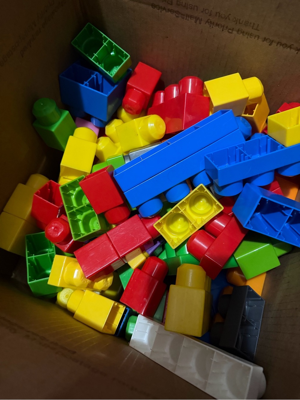 Colorful Interlocking Building Blocks Set - Multi Color